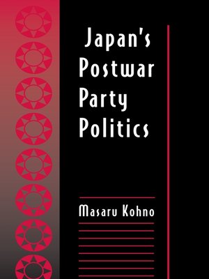cover image of Japan's Postwar Party Politics